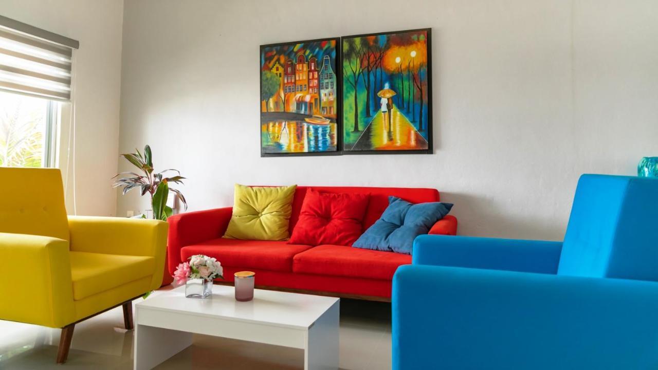 Confortable Casa En Cozumel, Condominio Con Vista Al Mar # 10 Екстер'єр фото