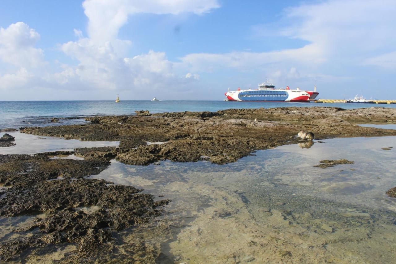 Confortable Casa En Cozumel, Condominio Con Vista Al Mar # 10 Екстер'єр фото